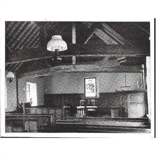 Matterdale, Cumbria - Church interior - postcard c.1930s