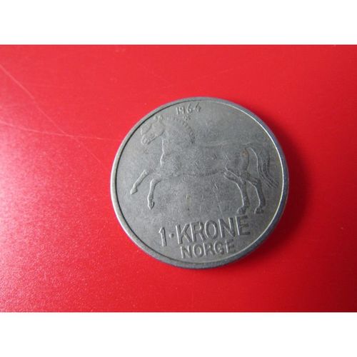 1964 NORWAY ONE KRONE FREE POST AAF