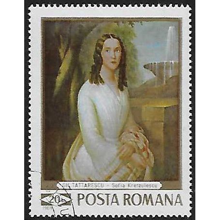 Romania Mi 2797: 20 b. multicoloured Sofia Kretzzulescu (G. Tattarescu)