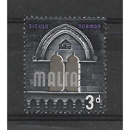 Malta.SG335 3d Siculo Norman Era.Mounted Mint.Sept18