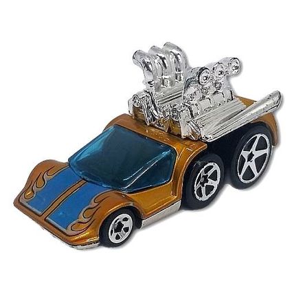 Hot Wheels - 'Tooned Sixy Beast: '06 Big Blocks 5-Pack Exclusive *Gold / Loose*