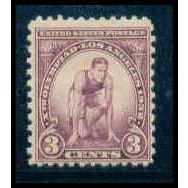 718 3c Runner Average Plus MNH Q0352