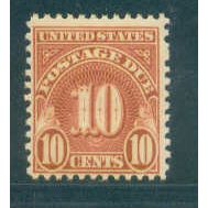 J84 10c Postage Due Barely Clears MNH Q3229