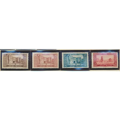 French Morocco Stamps Scott #90//113, Mint Hinged, 26 Different, 3 Used