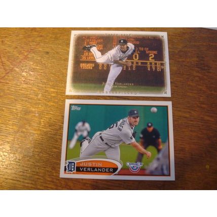 2008-2012, 5-Early Cards, JUSTIN VERLANDER, Tigers