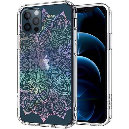 MOSNOVO Apple iPhone 12 Pro Max Case-Henna Mandala Lace-NEW-FAST SHIPPING