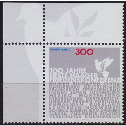 GERMANY BUND [1999] MiNr 2066 ( **/mnh ) [01] Eckrand