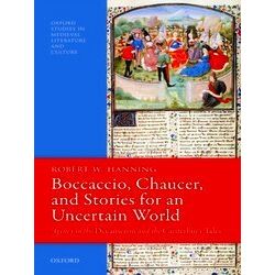 Oxford Studies In Medieval Literature And Culture Boccaccio, Chaucer, And Storie