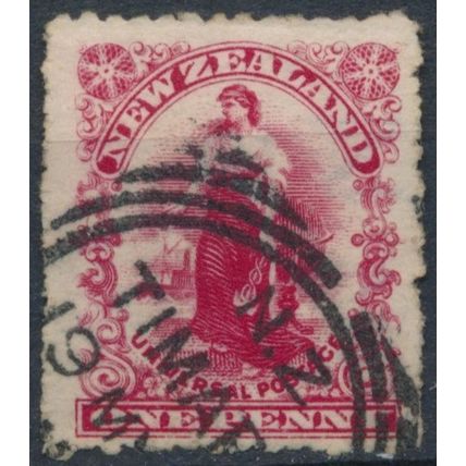Penny Universal: Royle - New Zealand 1906 - F H - SG 356
