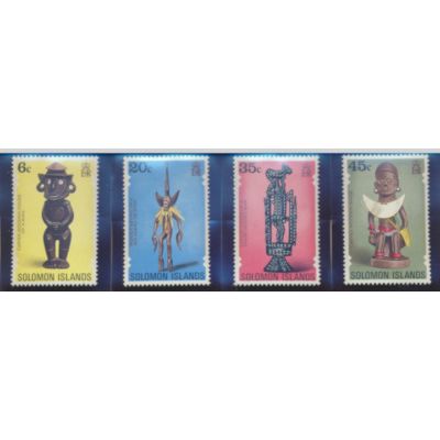 Solomon Islands Stamps Scott #348 To 351, Mint Hinged