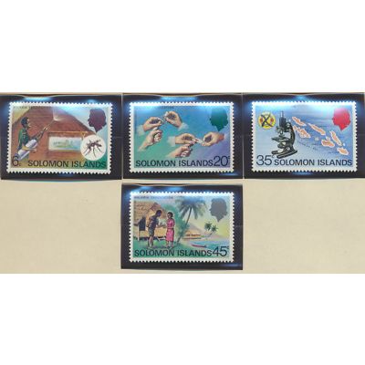 Solomon Islands Stamps Scott #352 To 355, Mint Hinged