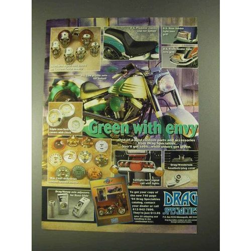 1994 Drag Specialties Parts and Accessories Ad - Envy