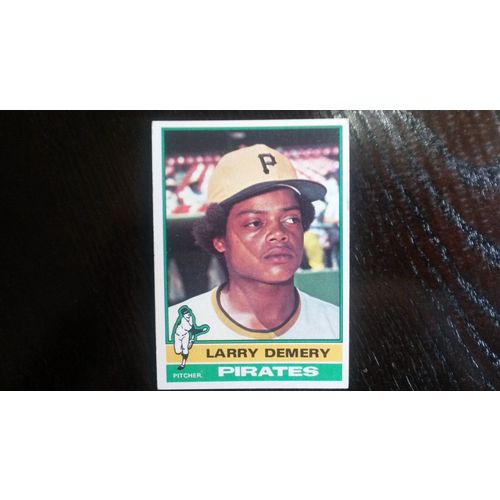 1976 Topps Card # 563 Larry Demery Very Good-Excellent (4) Pittsburgh Pirates