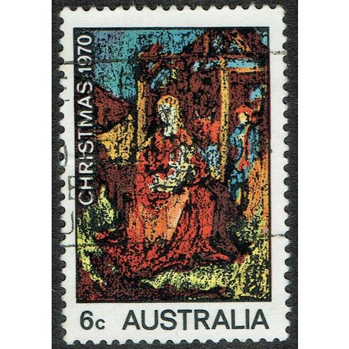 Australia 1970 Christmas 6c Multicoloured SG475 GU