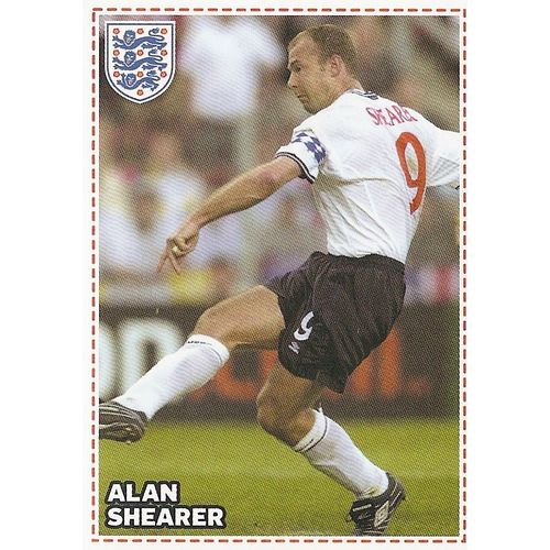 Topps ENGLAND 2012 Stickers: No.163 - England Legends: Shearer (Alan)