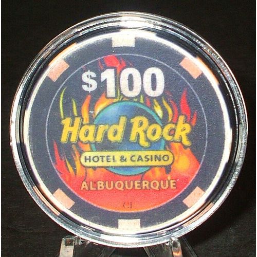 Hard Rock $100. CASINO CHIP - Albuquerque, New Mexico - 2010