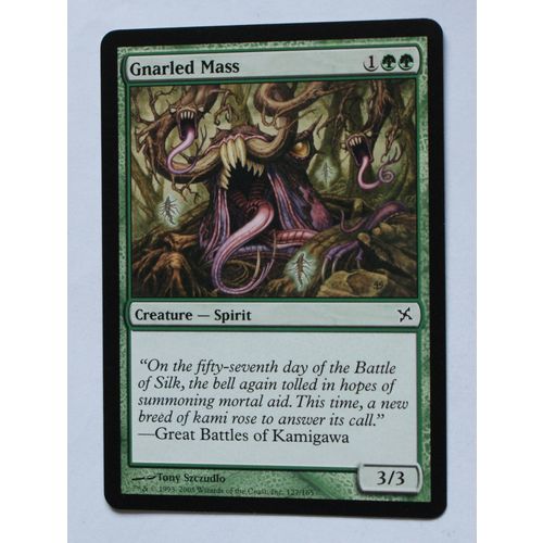 Magic the Gathering MTG CCG: Betrayers of Kamigawa - # 127 Gnarled Mass (A) 2005