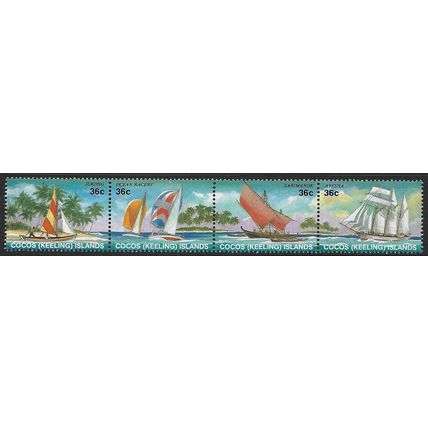 1987 SG 158/161 - MNH (**) - strip of 4