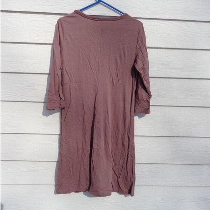 Womens Garnet Hill Rolled Neckline Dress Medium 36 Chest Stretch Knit