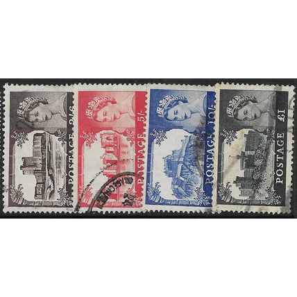 1958 SG 536a/539a - fine used (o) - De La Rue