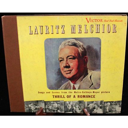 Victor 78 Record Set M-990; MGM Film "Thrill Of A Romance" - Lauritz Melchior