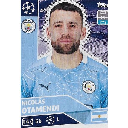 Topps UEFA Champions League 2020/21 Stickers: MCI5 - Otamendi
