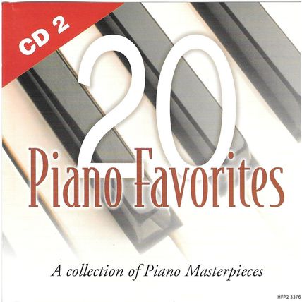 20 Piano Favorites CD 2 -Madacy Special Products # HFP2 337 - CD Album