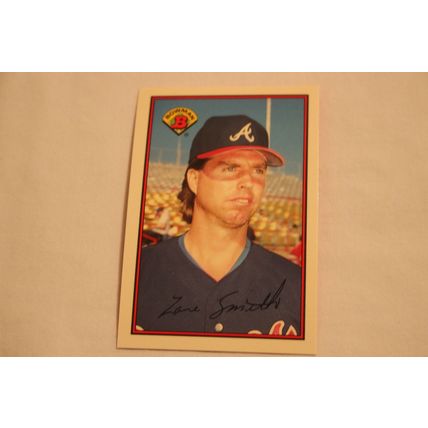 Zane Smith 1989 Bowman TIFFANY NO. 262