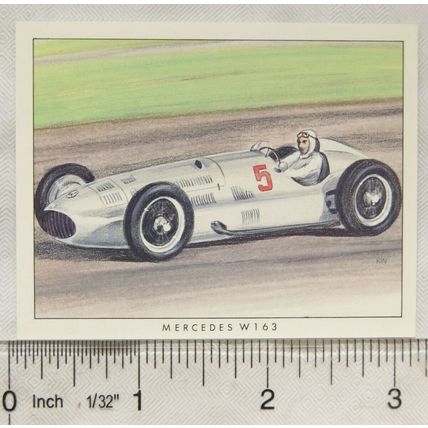 Grand Prix - The early years card No. 12 Mercedes W163 (1939)