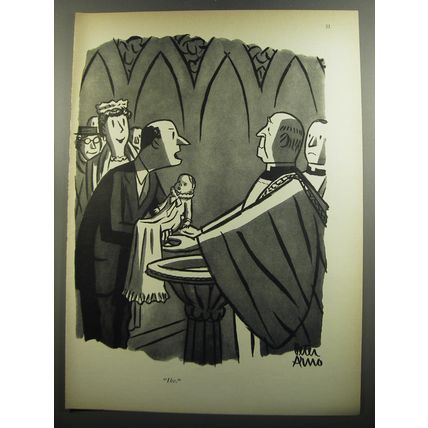 1952 Cartoon by Peter Arno - Ike