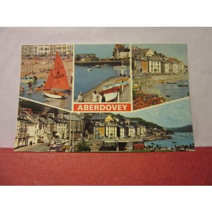 multiview, ABERDOVEY, WALES unused postcard by Dennis =