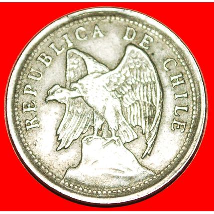 HAMMER AND SICKLE (1919-1941): CHILE ★ 20 CENTAVOS 1921!★LOW START★NO RESERVE