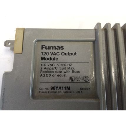 FURNAS 120VAC OUTPUT MODULE 2AMP 96YA11M ,120VAC,BW