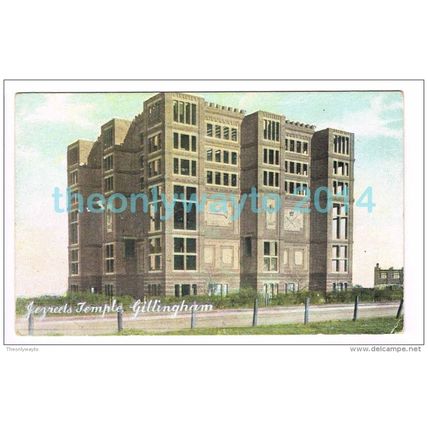 JEZREELS TEMPLE, GILLINGHAM, KENT, ENGLAND, c1910/20s?, Postcard