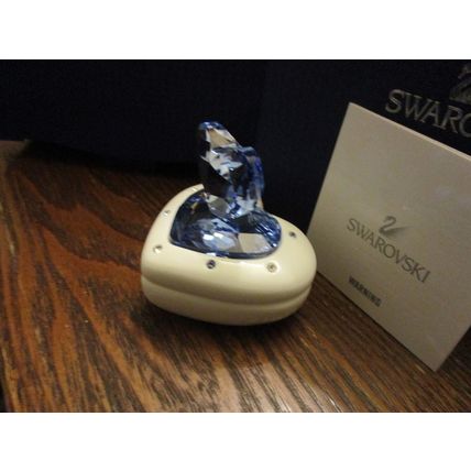 SWAROVSKI HEART BOX BLUE 5115541