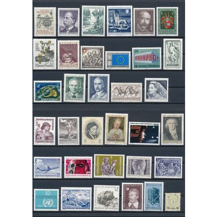240 Stamp Mix - Austria - Unused MNH & NM H