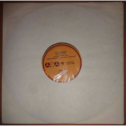 Gayle Smith Cello, John Ritter Piano, Test Pressing LP 1978 Popper/ Piatti