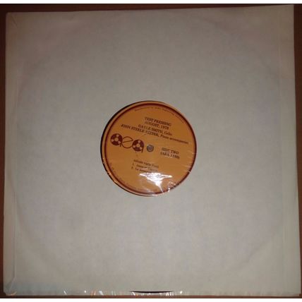 Gayle Smith Cello, John Ritter Piano, Test Pressing LP 1978 Popper/ Piatti
