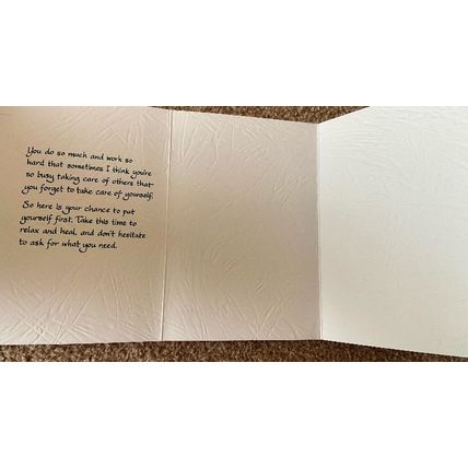 Blue Mountain Arts Get Well Soon Verse Card