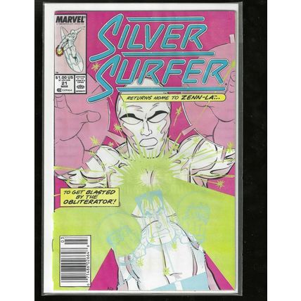 Silver Surfer, #21, Marvel Comic, 1988