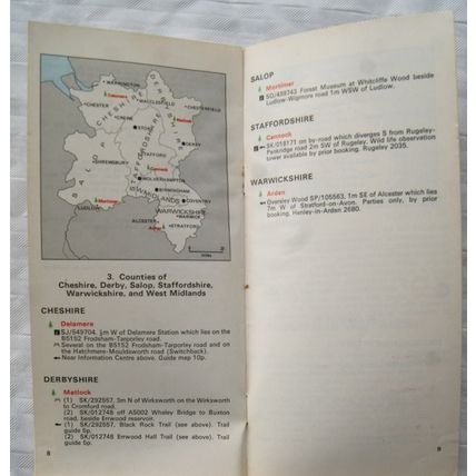 1976 Forestry Commission, See your Forests, Northern England