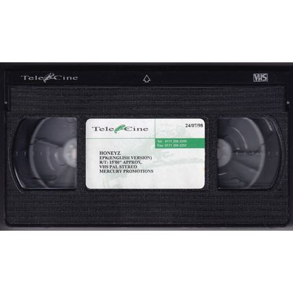HONEYZ -EPK (ENGLISH VERSION), UK, Mercury Promotions, PROMO VHS [1998]