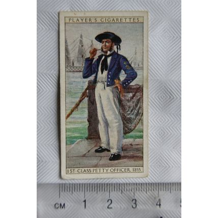 1930 Players History of Naval Dress No. 45 First Class Petty Officer 1855