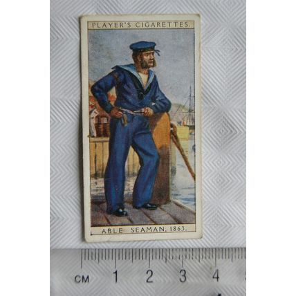 1930 Players History of Naval Dress No. 46 Able Seaman 1863