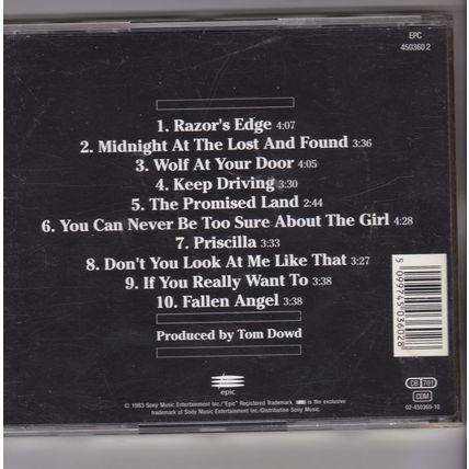 Meat Loaf : Midnight At The Lost And Found. (1992) CD album