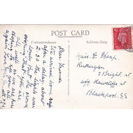 EC849 LANCASTER -ELLAND WOOD BOTTOM. NEW IMPROVEMENT. R/P POSTCARD