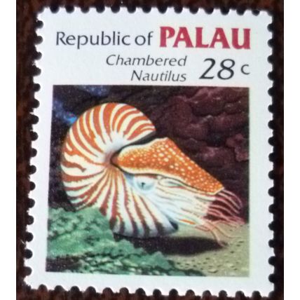 Palau 1983 Marine Life 28c Chambered Nautilus mint stamp SG17a