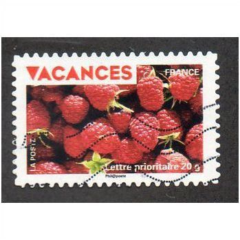 FRA 2009 (56c) 'VACANCES - RASPBERRIES' FINE USED (EBID21173)