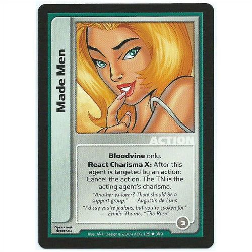 Spycraft CCG Operation Nightfall - 125/349 - Made Men