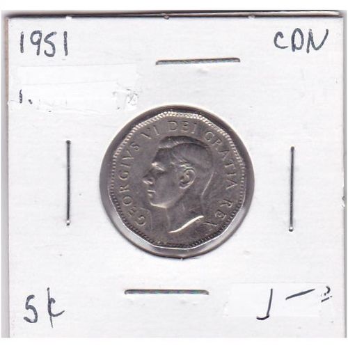 1951 Canadian Nickel
